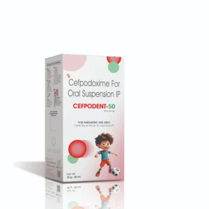 Each 5ml of reconsitiuted Suspension Contains: Cefpodoxime-100mg (D/S)