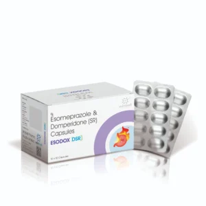 Esomeprazole-40mg + Domperidone-30mg (SR) Capsules