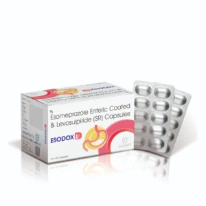 Esomeprazole-40mg + Levosulpiride-75mg Capsules