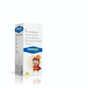 Each 5ml Contains: Levocetirizine-2.5mg + Montelukast-4mg Syrup