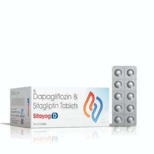 Sitagliptin-100mg + Dapagliflozin-10mg Tablets