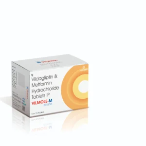 Vildagliptin-50mg + Metformin-500mg Tablets