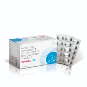 Pantoprazole-40mg + Domperidone-30mg (SR) Capsules